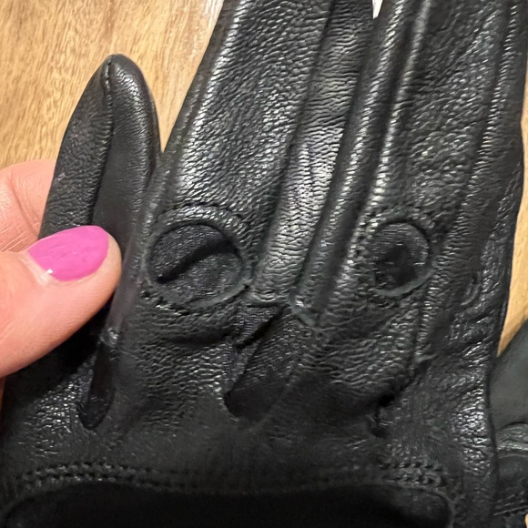 Motorcycle leather gloves size M by Auclair - Picture 4 of 6